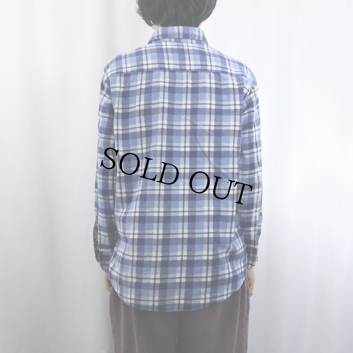 画像3: 80〜90's AMERICAN EDITION USA製 チェック柄ネルシャツ M (3)