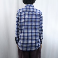 画像3: 80〜90's AMERICAN EDITION USA製 チェック柄ネルシャツ M (3)