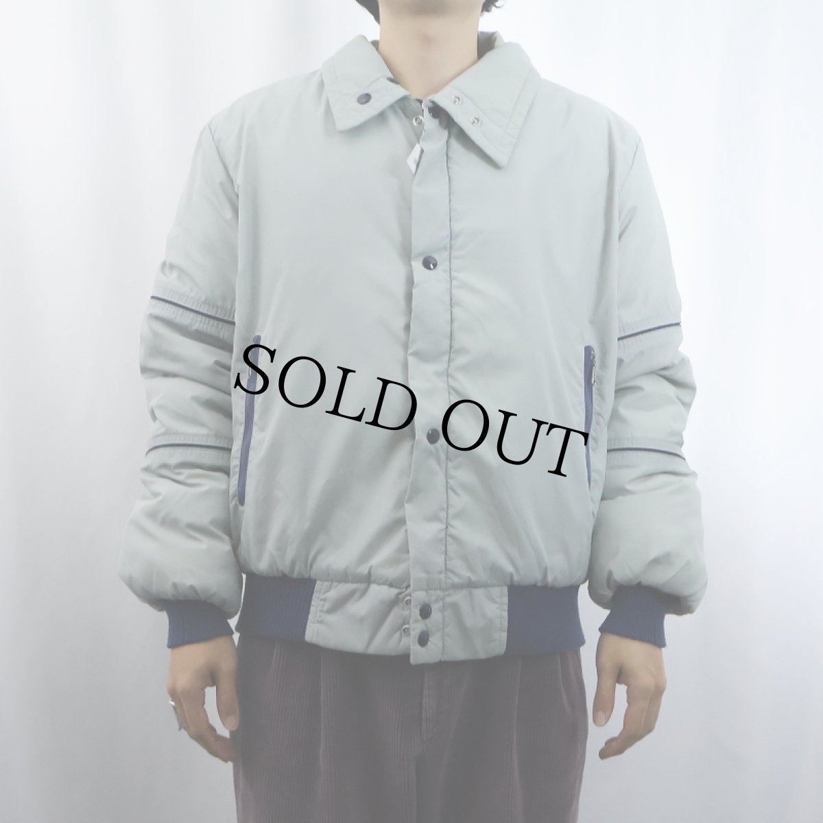 画像2: 70's USA製 中綿入り ナイロンスキージャケット (2)