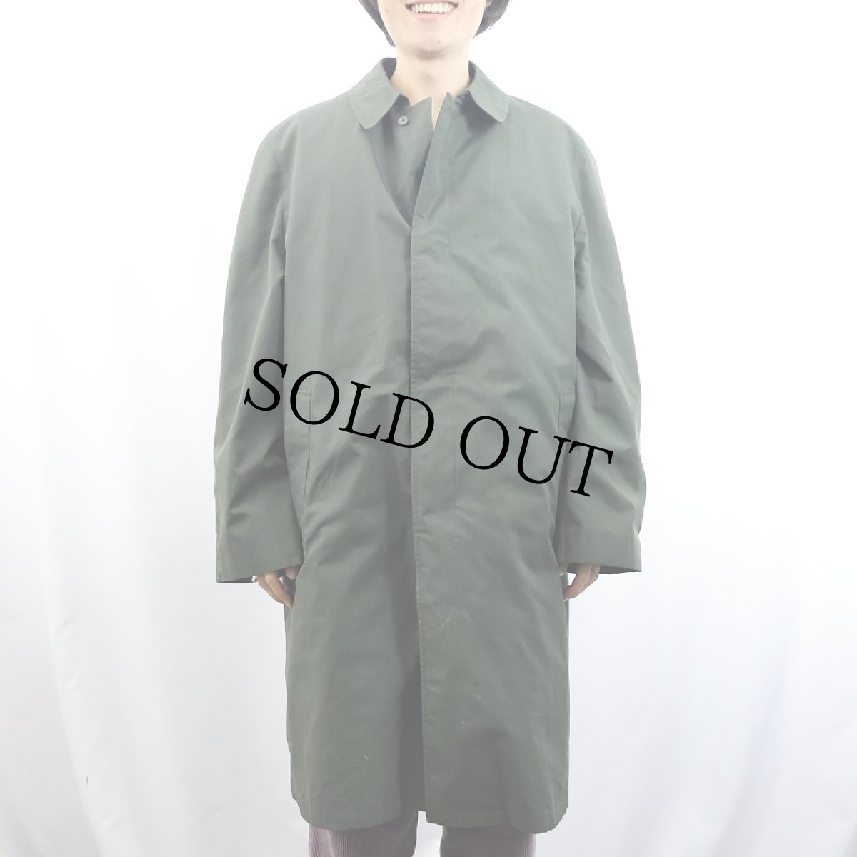 画像2: 60's Eeddie Bauer×Lord Forecaster リップストップ ダウンライナー ステンカラーコート 42R (2)