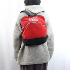 画像2: 90's Marlboro タバコ企業 ナイロンバックパック (2)