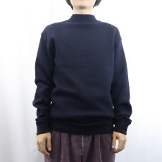 画像2: 60's U.S.NAVY GOBウールニットセーター NAVY XL (2)