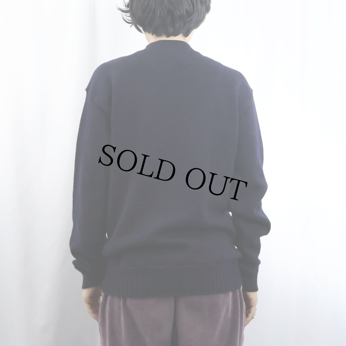 画像3: 60's U.S.NAVY GOBウールニットセーター NAVY XL (3)