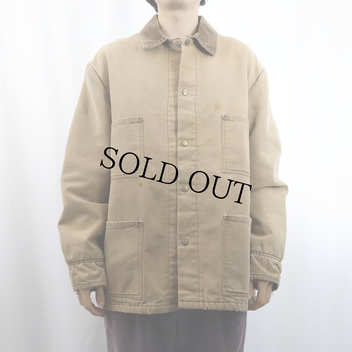 画像3: 70's Carter's ブランケットライナー ダックカバーオール  (3)