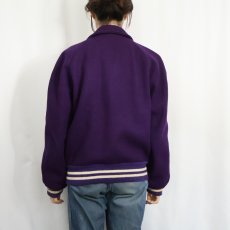 画像3: 50〜60's Beyette's "MGR" パッチ付き ウールスタジャン (3)