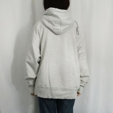 画像3: Champion REVERSE WEAVE "BROWN" プリントスウェットフーディー XL (3)