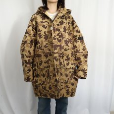 画像2: 80's ORVIS ダックハンターカモ柄 マウンテンパーカー L (2)