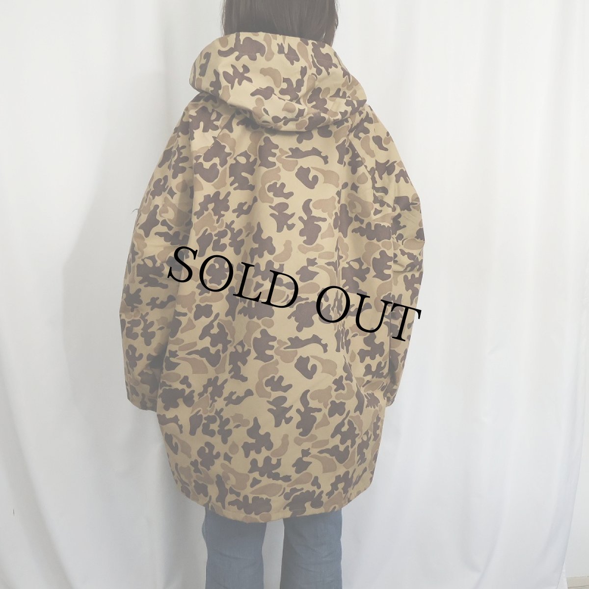 画像3: 80's ORVIS ダックハンターカモ柄 マウンテンパーカー L (3)