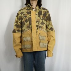 画像2: 80〜90's Columbia "ULTREX by Burlington" ダックハンターカモ柄 ハンティングジャケット M (2)