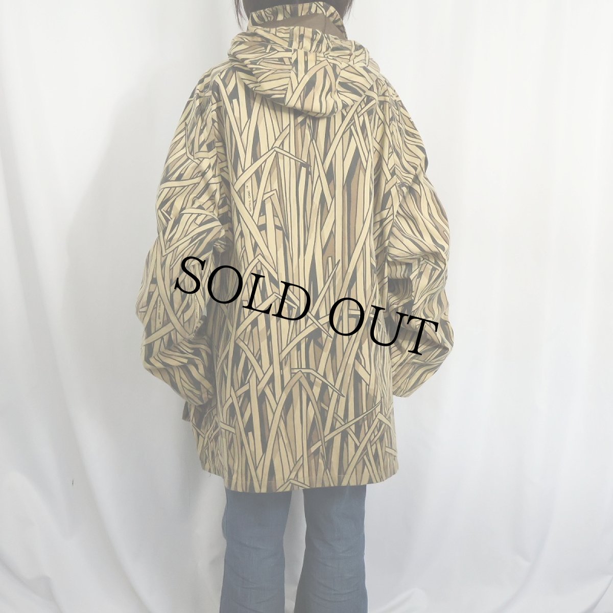 画像3: 80's ORVIS "GORE-TEX" キャットテールカモ柄 マウンテンパーカー XXL (3)