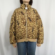 画像3: 80's Columbia GORE-TEX "QUALLOFIL" カモ柄 中綿入り リバーシブルナイロンジャケット M (3)