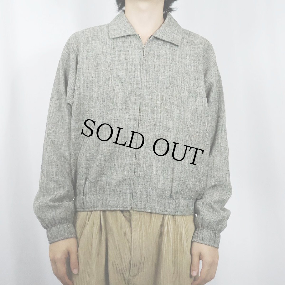 画像2: 80〜90's hanasport USA製 ポリエステル ジャケット / パンツ SETUP M (2)