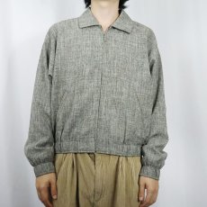 画像2: 80〜90's hanasport USA製 ポリエステル ジャケット / パンツ SETUP M (2)
