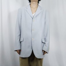 画像2: 90's Yves Saint-Laurent FRANCE製 ウール テーラードジャケット size52 (2)