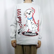 画像2: 90's Disney 101 DALMATIANS キャラクタープリントスウェット  (2)