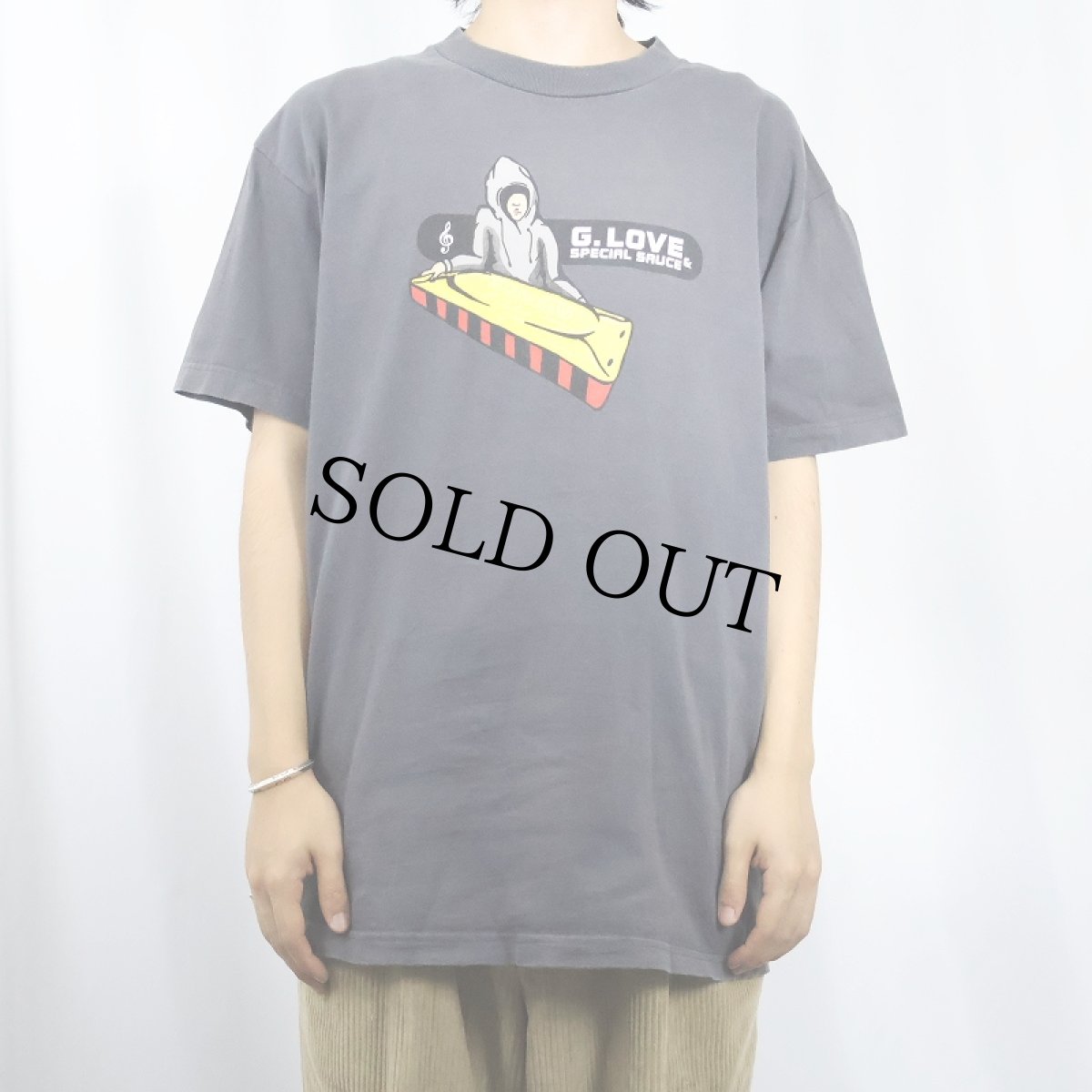 画像2: 90's G. Love & Special Sauce USA製 オルタナティヴヒップホップバンドTシャツ L (2)