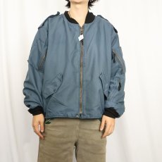 画像3: 90's ROYAL CANADIAN AIR FORCE フライトジャケット SIZE7344 (3)