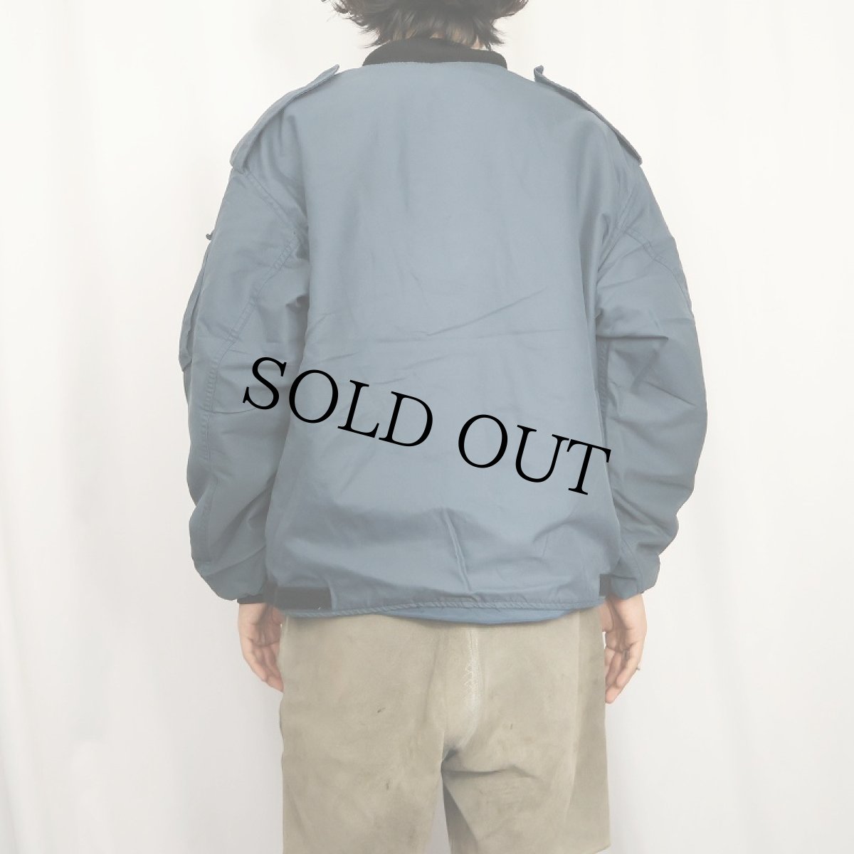 画像4: 90's ROYAL CANADIAN AIR FORCE フライトジャケット SIZE7344 (4)