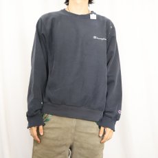 画像2: 2000's Champion REVERSE WEAVE ロゴプリントスウェット S (2)