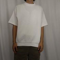 画像2: 90's JERZEES USA製 無地 半袖スウェット L (2)