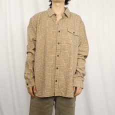 画像2: 2020AW Patagonia "ORGANIC COTTON" チェック柄 ライトネルシャツ タグ付き未使用 XL (2)