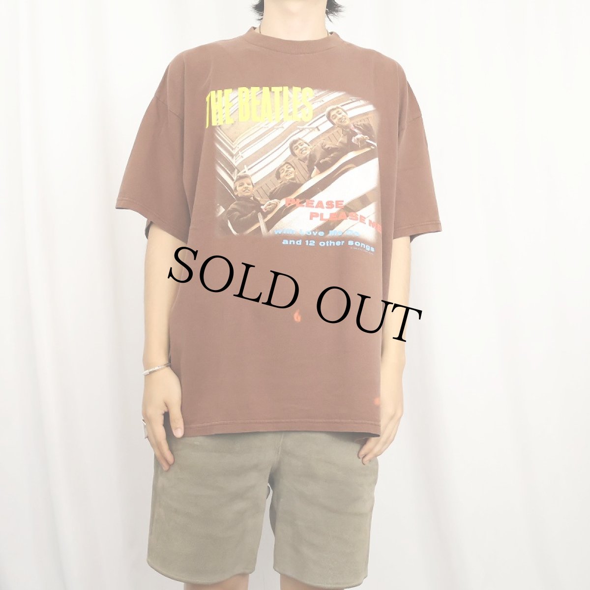 画像3: 1998 THE BEATLES USA製 "PLEASE PLEASE ME" ロックバンドアルバムTシャツ XL (3)