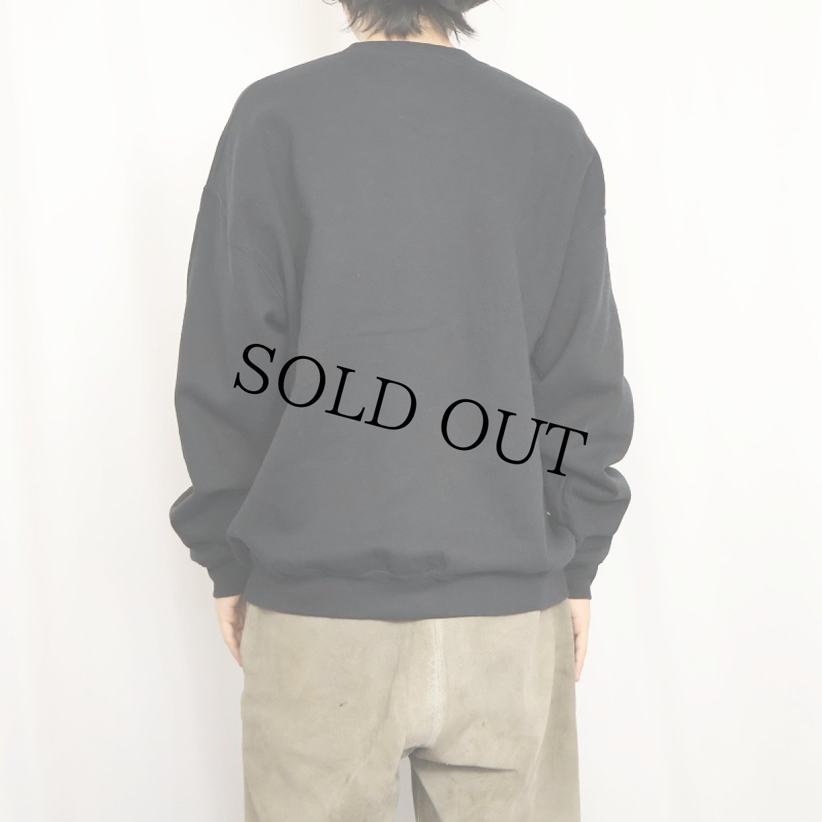 画像3: Billie Eilish ミュージシャン プリントスウェット BLACK XL (3)