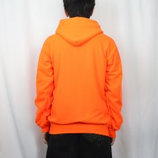 画像3: 80's ACE SPORTSWEAR USA製 裏サーマル スウェットジップパーカー M (3)