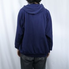 画像3: Coleman 裏サーマル スウェットジップパーカー NAVY 2XL (3)