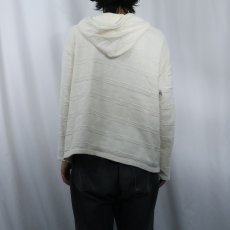 画像3: LA COTONNIERE 柄織 コットンジップパーカー size3 (3)