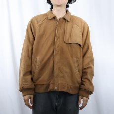 画像2: 90's Marlboro ガンフラップ レザージャケット (2)