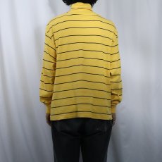 画像3: POLO Ralph Lauren ボーダー柄 タートルネックロンT L (3)