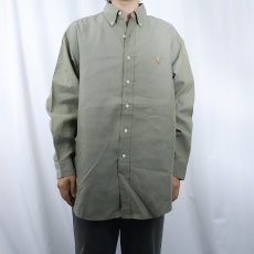 画像2: Ralph Lauren "YARMOUTH" コットンボタンダウンシャツ SIZE16 32/33 (2)