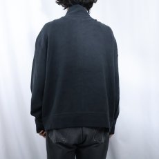 画像3: POLO Ralph Lauren ロゴ刺繍 コットンニットジップジャケット L (3)