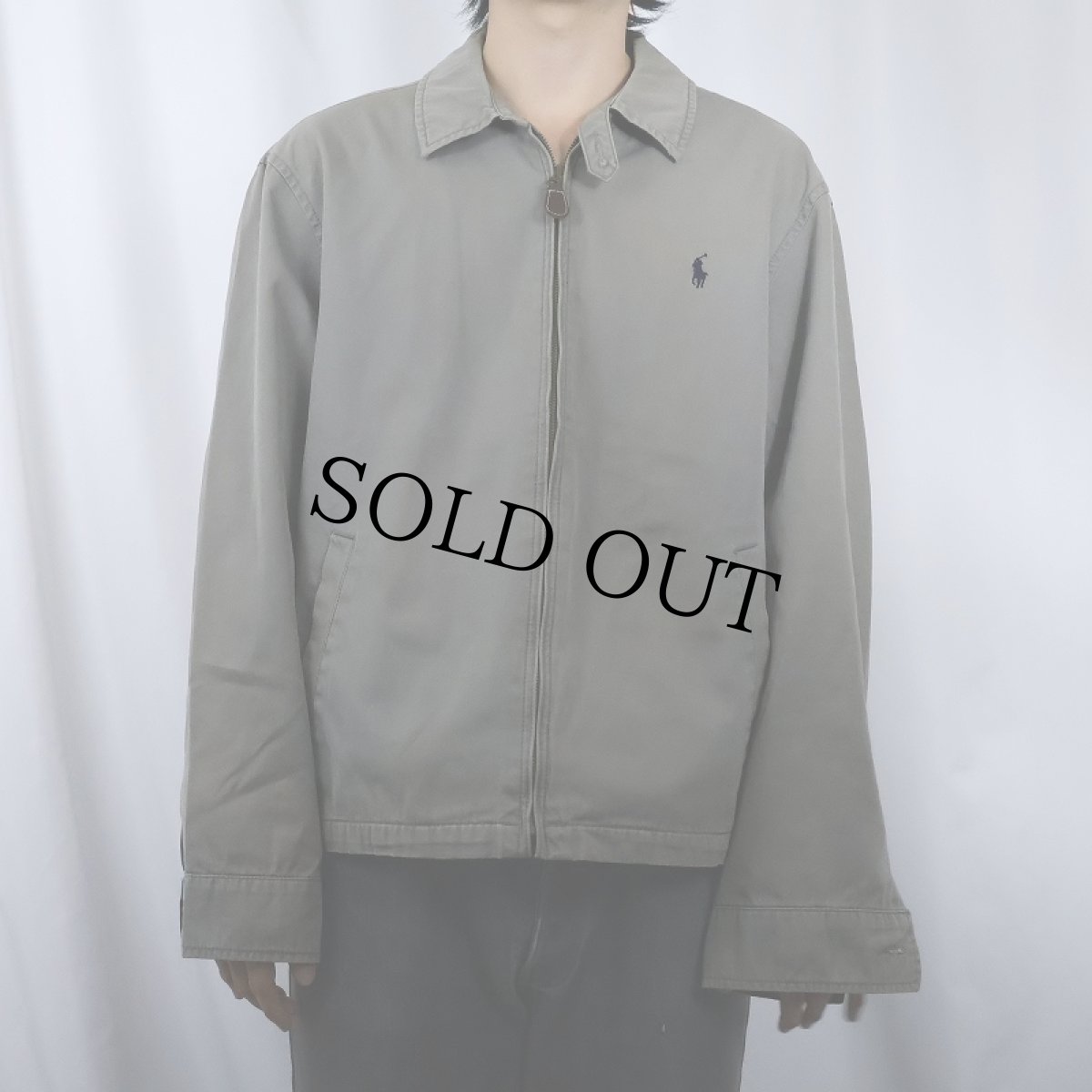 画像2: POLO Ralph Lauren ロゴ刺繍 コットンスイングトップ L (2)