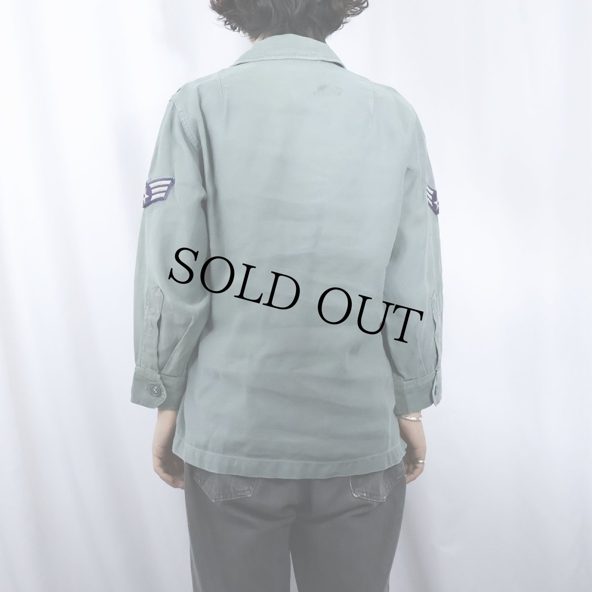 画像3: 50's U.S.AIR FORCE ユーティリティシャツ (3)