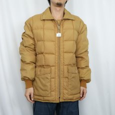 画像2: 70〜80's Eddie Bauer キルティンググースダウンジャケット M (2)