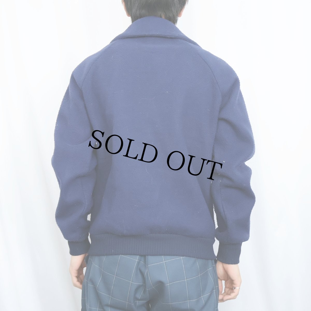 画像3: 80's Patagonia デカタグ フリースジップジャケット NAVY M (3)
