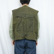 画像3: SCOTLAND製 オイルドベスト XL (3)