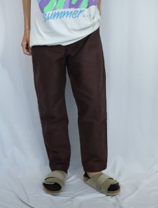 画像3: EURO HERVIER ワークパンツ BROWN W31 (3)