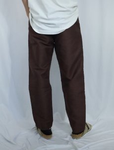 画像4: EURO HERVIER ワークパンツ BROWN W31 (4)