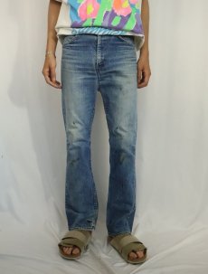 画像2: 80〜90's Levi's CANADA製 オレンジタブ ベルボトムデニムパンツ W29 (2)