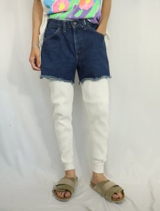画像2: 70's Levi's 684-0217 オレンジタブ カットオフデニムショーツ W34 (2)
