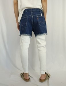 画像3: 70's Levi's 684-0217 オレンジタブ カットオフデニムショーツ W34 (3)