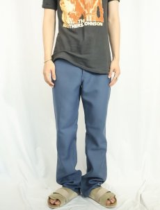 画像2: 70's Levi's 517 "STA-PREST" PANTS NAVY W32 (2)