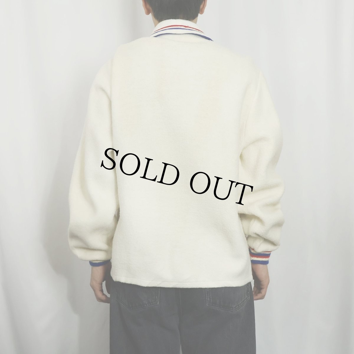 画像3: 60's BUTWIN トリコロールカラー フリースジャケット (3)