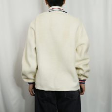 画像3: 60's BUTWIN トリコロールカラー フリースジャケット (3)