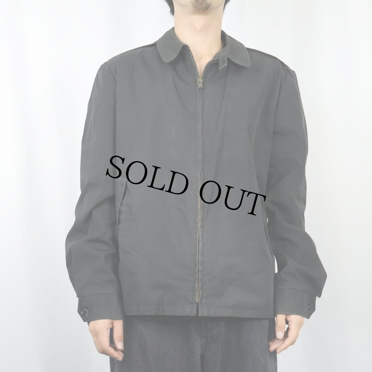 画像2: 80's U.S.ARMY 385 ライナー付き ユーティリティジャケット SIZE42 (2)