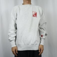 画像3: 90's The Cotton Exchange USA製 "NEBRASKA" REVERSE WEAVE TYPE プリントスウェット XL (3)