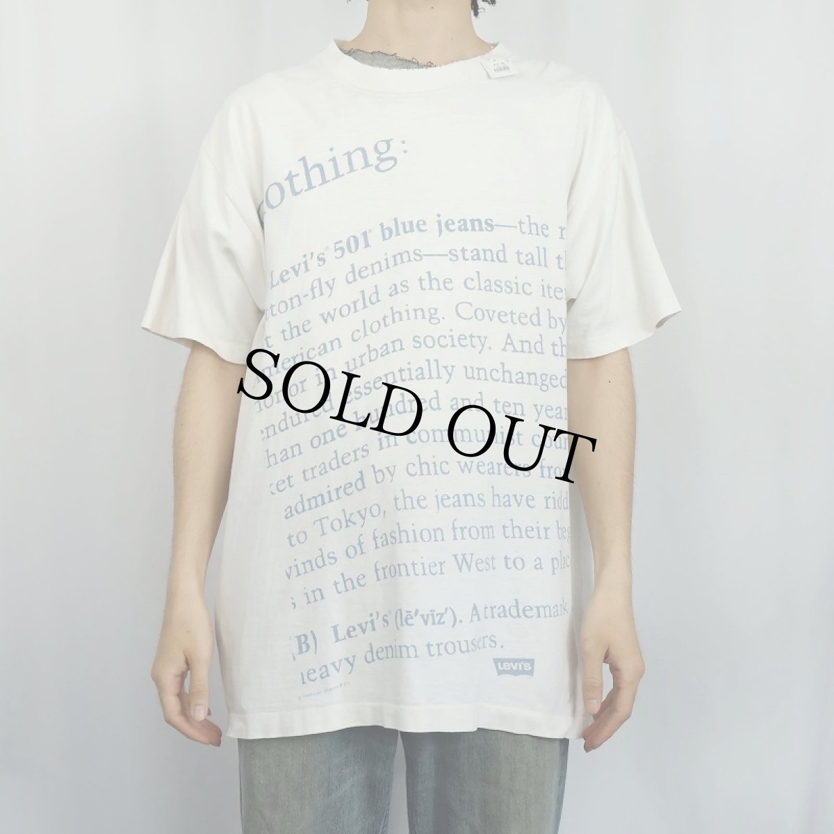 画像3: 80's Levi's 大判プリントTシャツ (3)
